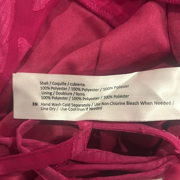 NWT Band Of The Free Dresses Kiss Me Fuchsia Peplum Mini Dress - Picture 9 of 9